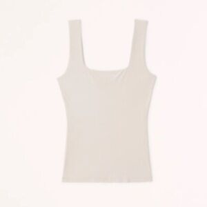 Abercrombie & Fitch Soft Matte Seamless Squareneck Top
